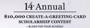 14th Annual Create-A-Greeting-Card Scholarship Contest is Open ...