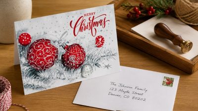 How To Send Christmas Cards: Complete Guide
