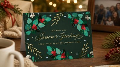 Seasons Greetings Cards: The History Behind the Phrase + Modern Usage